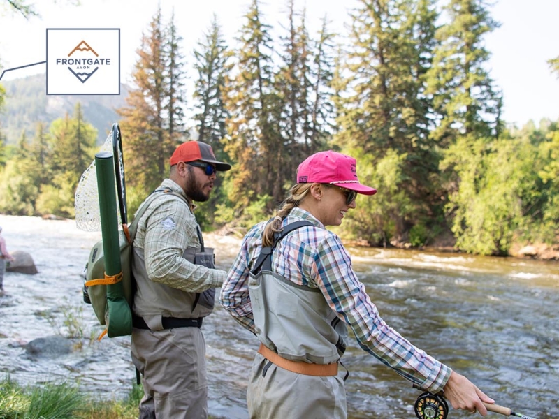Fishing on the Eagle River