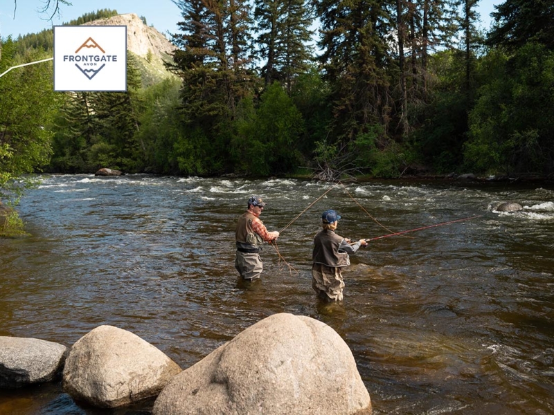 Fishing on the Eagle River