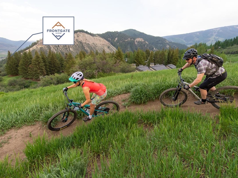 Mountain Biking on Elk Horn Trail