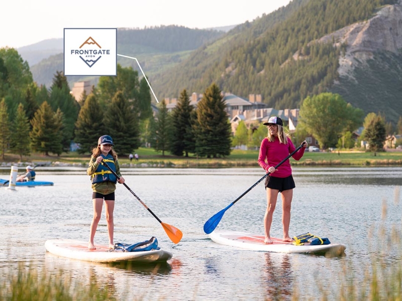 Stand Up Paddle Boarding on Nottingham Lake