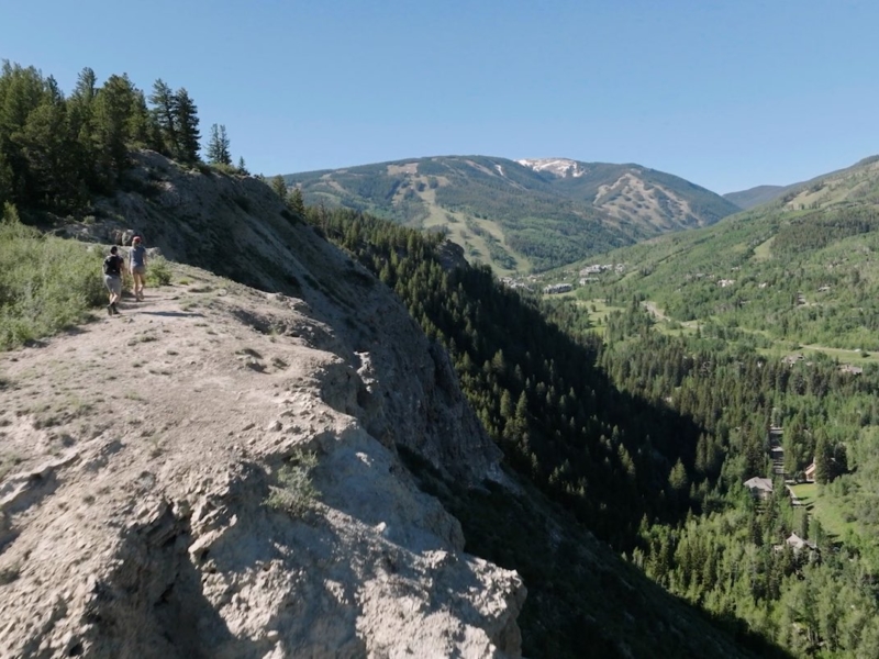 Trailhead for Outdoor Summer Adventure