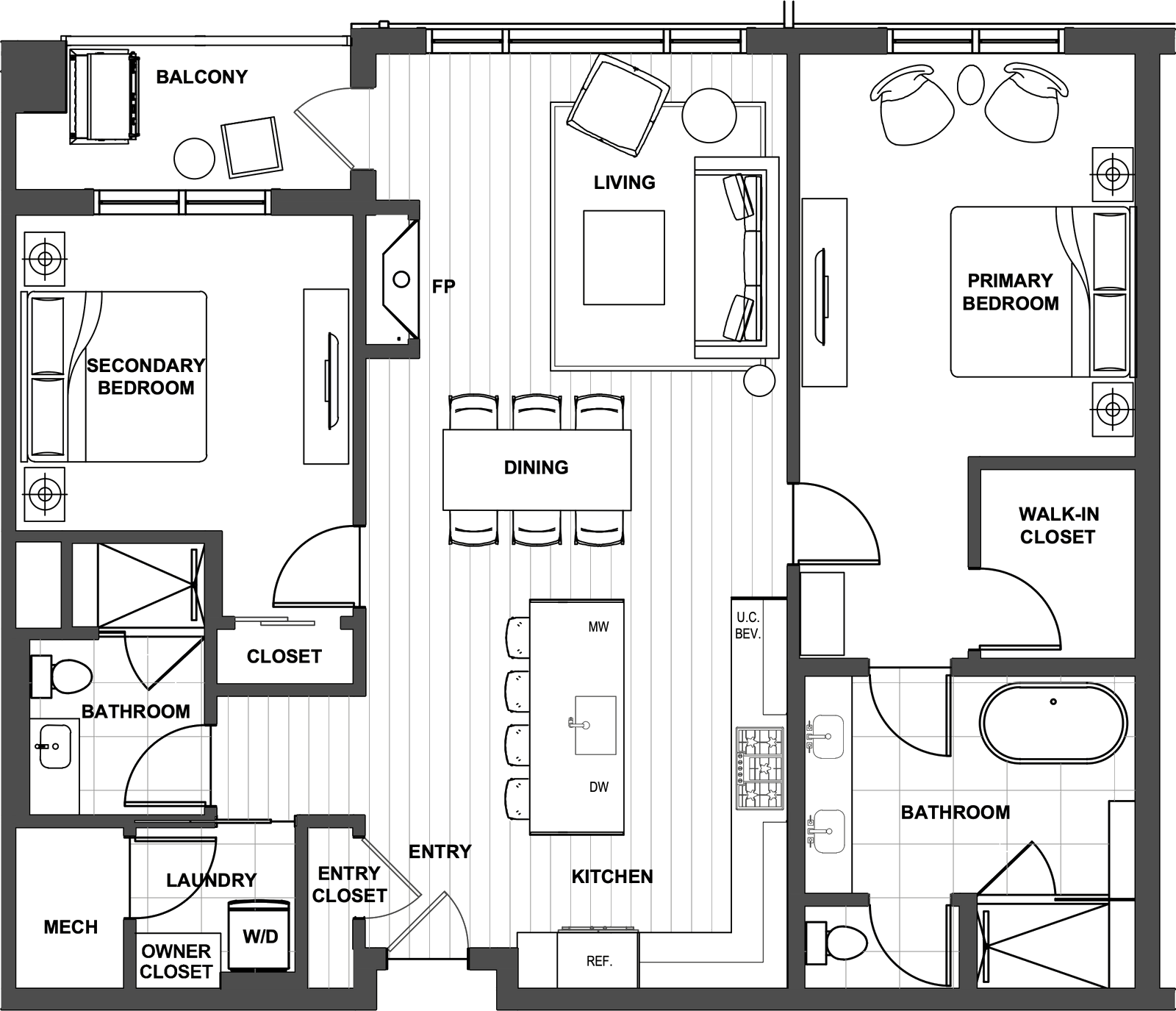 FGA Residence 220 Floor Plan