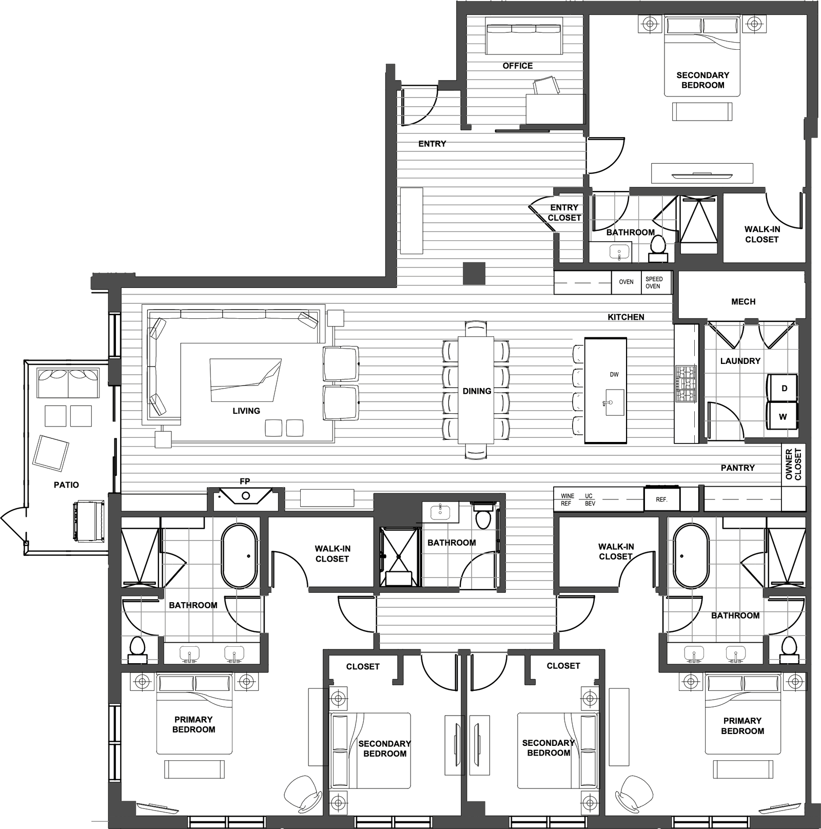 FGA Residence 223 Floor Plan