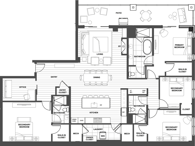 FGA Residence 229 Floor Plan