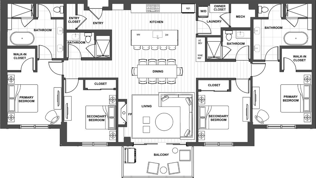 FGA Residence 325 Floor Plan