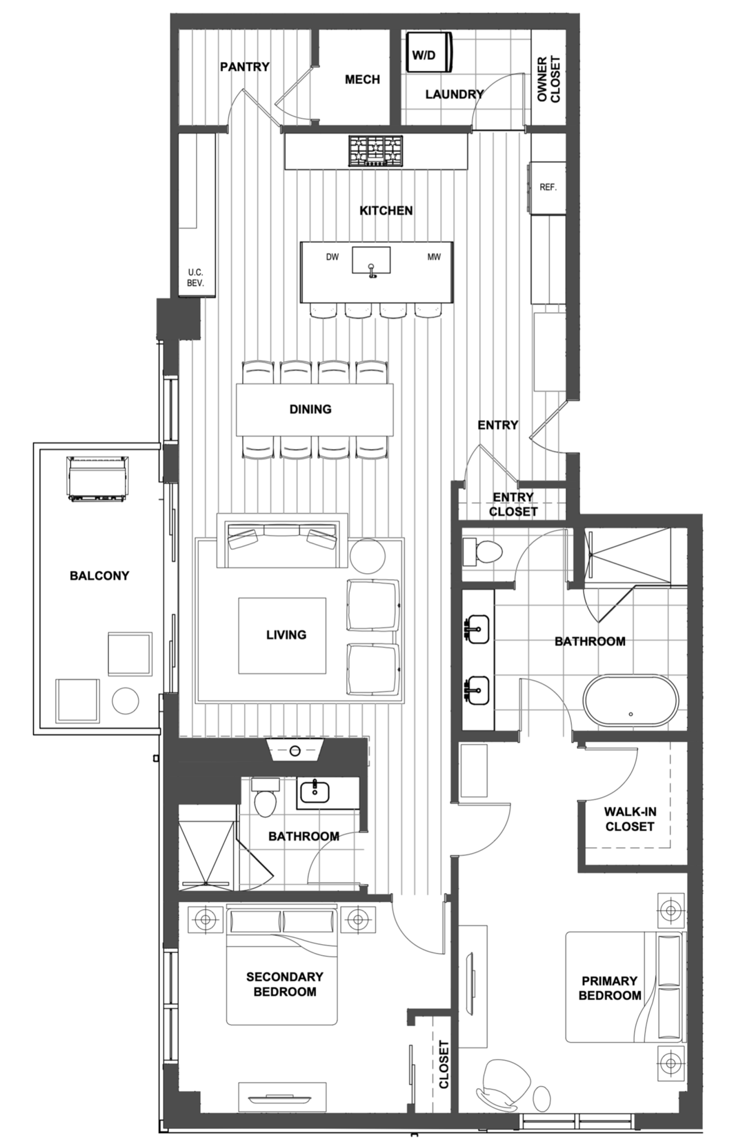 FGA Residence 421 Floor Plan